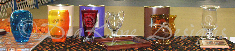 etched glass trophies
